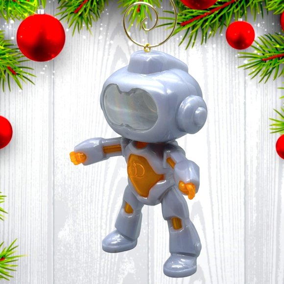Discovery Channel Mindblown Robot 3.75" ONE OF A KIND Christmas Tree Ornament - Picture 3 of 3